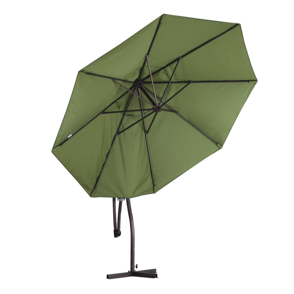 9' Round Offset Patio Umbrella Sunbrella